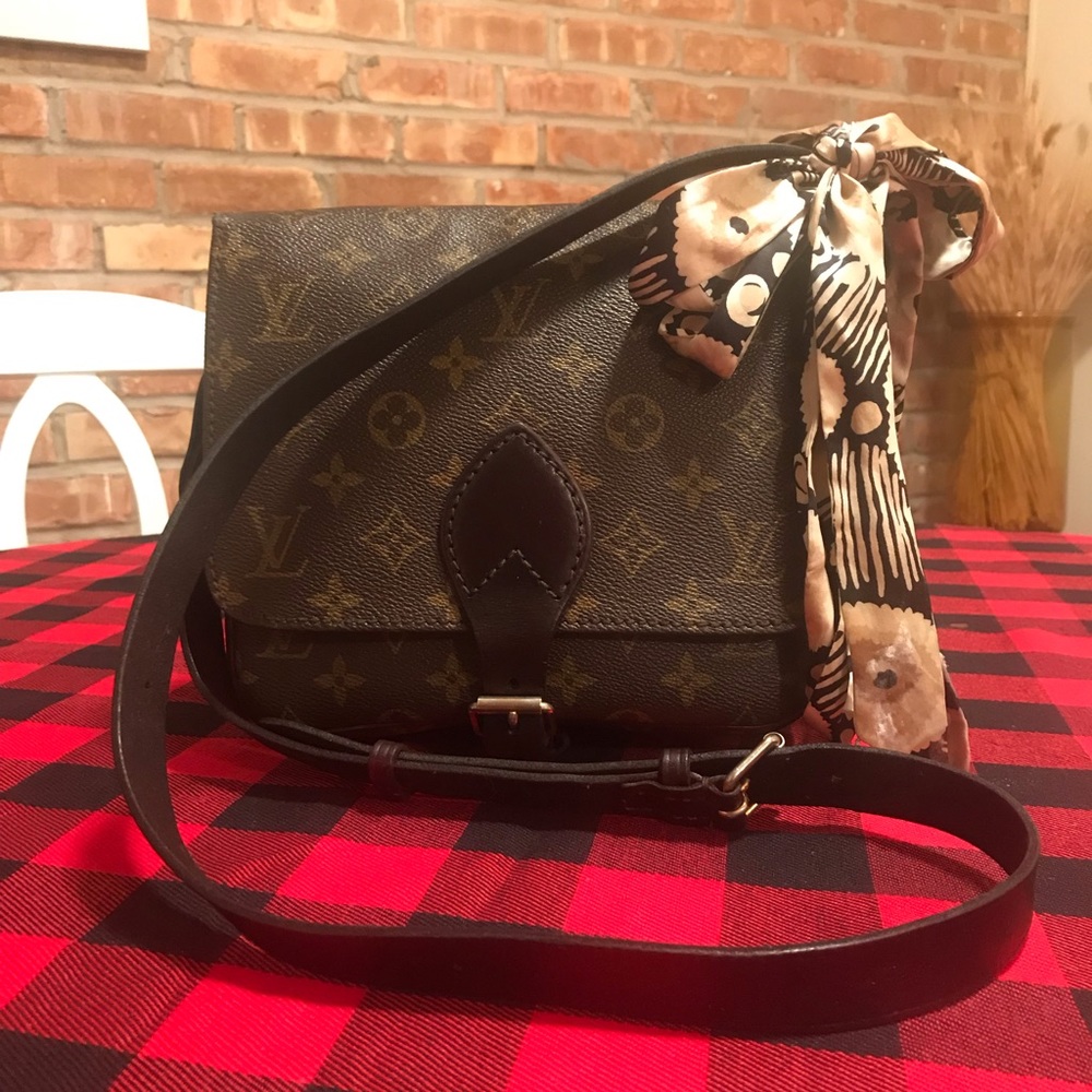 Louis Vuitton Cartouchiere MM Crossbody Authentic